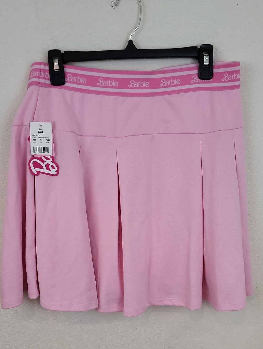 Barbie Pink Pleated Women's Skort Size XXL - Picture 8 of 8